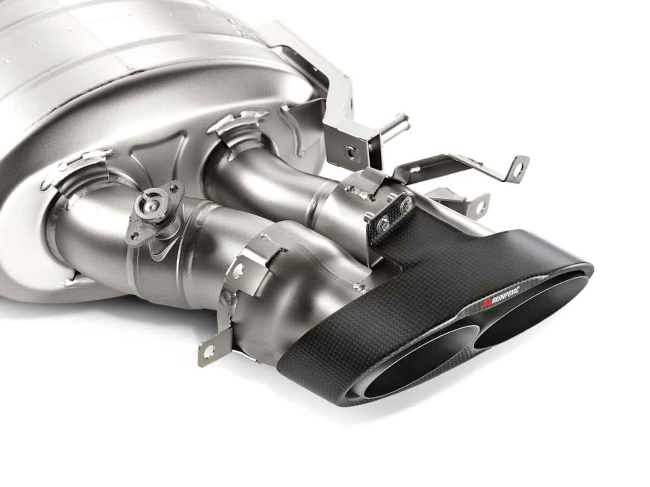 Akrapovic 14-17 Audi RS6 Avant (C7) Evolution Line Cat Back (Titanium) w/ Carbon Tips - S-AU/TI/3H