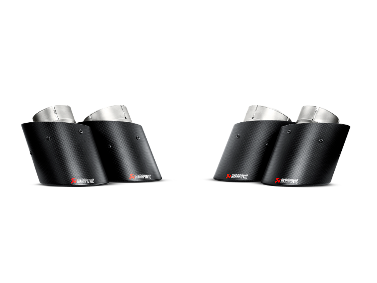 Akrapovic 13-17 Audi S6 Avant/Limousine (C7) Evolution Line Cat Back (Titanium) w/ Carbon Tips - S-AU/TI/6H