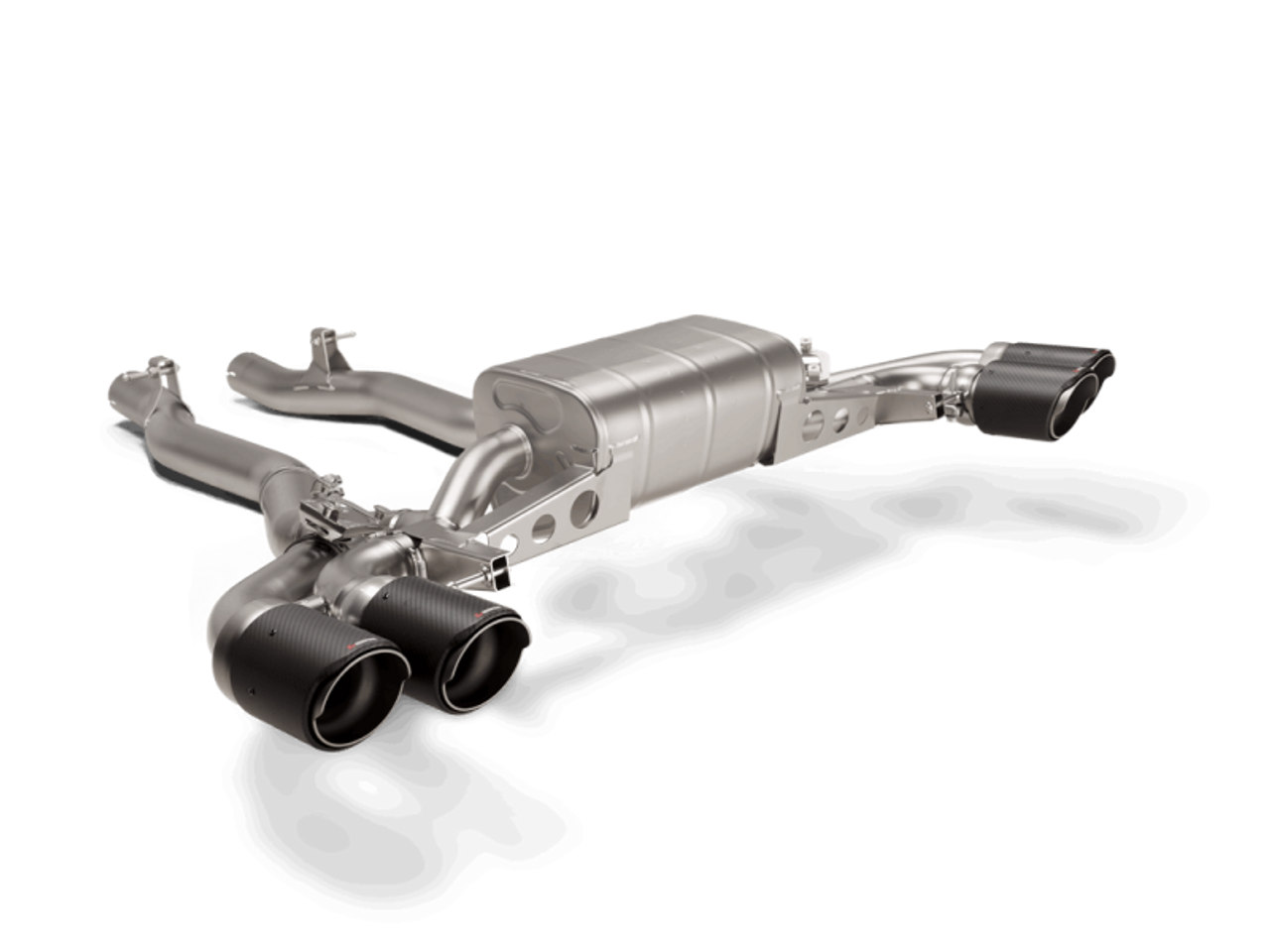 Akrapovic BMW M5/M5 Competition (F90) Slip-On Line (Titanium) (Req. Tips) - S-BM/T/27H