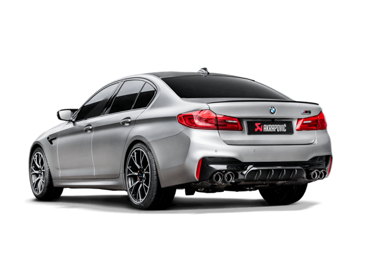 Akrapovic BMW M5/M5 Competition (F90) Slip-On Line (Titanium) (Req. Tips) - S-BM/T/27H