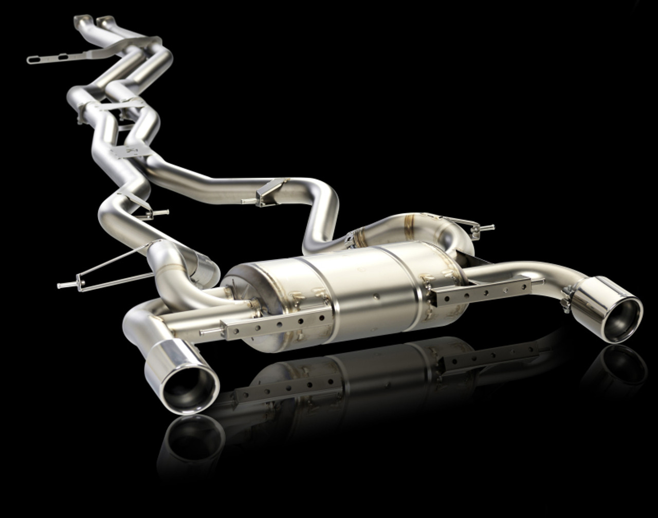 Akrapovic 07-12 BMW 335i (E90 E91) Evolution Line Cat Back (Titanium) w/ Titanium Tips - S-BME90/91/335