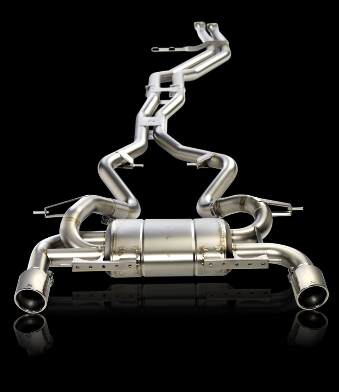 Akrapovic 07-12 BMW 335i (E90 E91) Evolution Line Cat Back (Titanium) w/ Titanium Tips - S-BME90/91/335