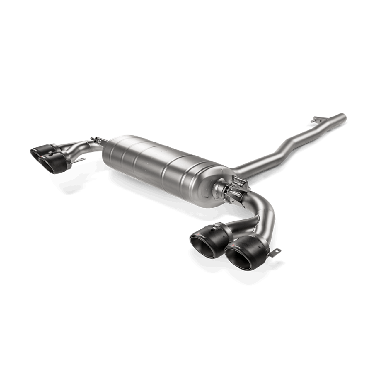 Akrapovic 2019+ Mercedes-AMG A35 Hatchback (W177) w/OPF/GPF Slip-On Line (Titanium) w/Carbon Tips - S-ME/TI/6H
