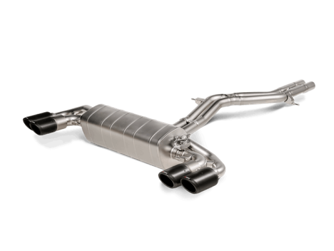 Akrapovic 2019+ Porsche Cayenne S/Coupe (536) Evolution Line Cat Back (Titanium) (Req. Tips) - S-PO/TI/20