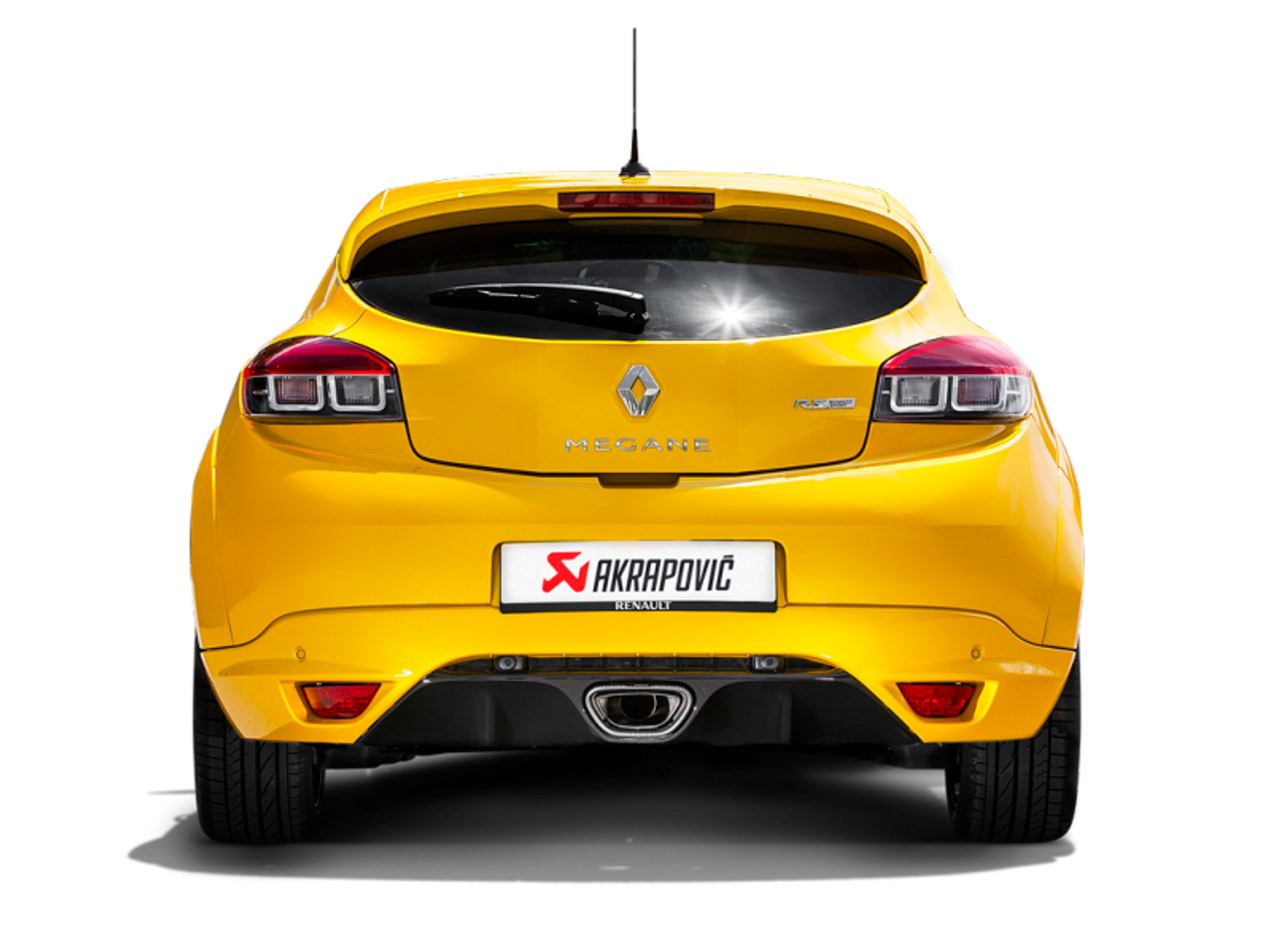 Akrapovic 10-16 Renault Megane Coupe RS Evolution Line Cat Back (Titanium) w/ Carbon Tips - S-RE/T/1