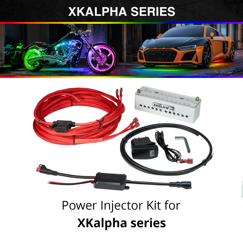 XK Glow XKmax 2x30in FIber Optic Light Strip Kit - MX-FO-STA User 1