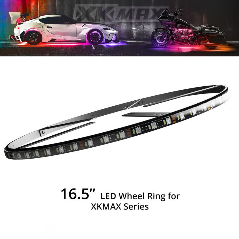 XK Glow XKmax 16.5in RGBW Wheel Ring Light - MX-WHEEL-A User 1