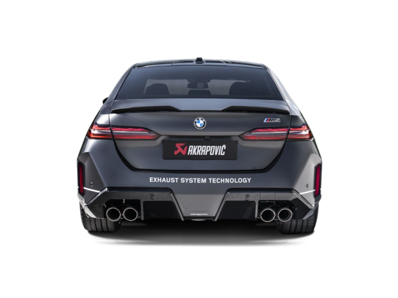 Akrapovic 2024+ BMW M5 (G90,G99) Round Carbon Fiber Tail Pipe Set - TP-CT/78