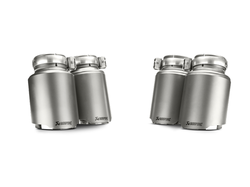 Akrapovic 14-17 BMW M3/M4 (F80/F82) Tail Pipe Set (Titanium) - TP-T/S/8