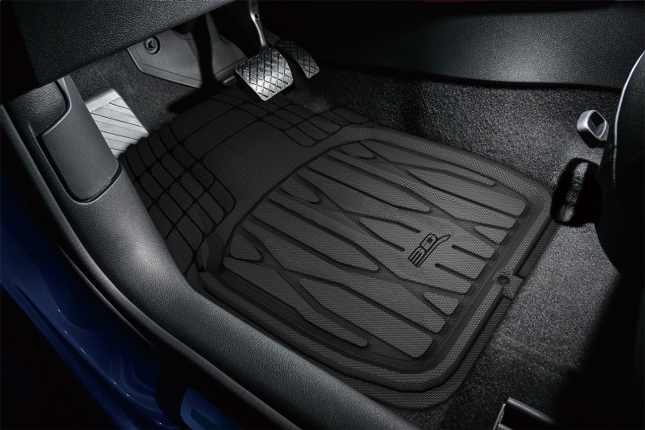 3D MAXpider 777-1 Universal Kagu Black Mat 4pcs (Size: L Front L 28in x W 21in Rear L 20in x 21in) - 2099L-09-FR4