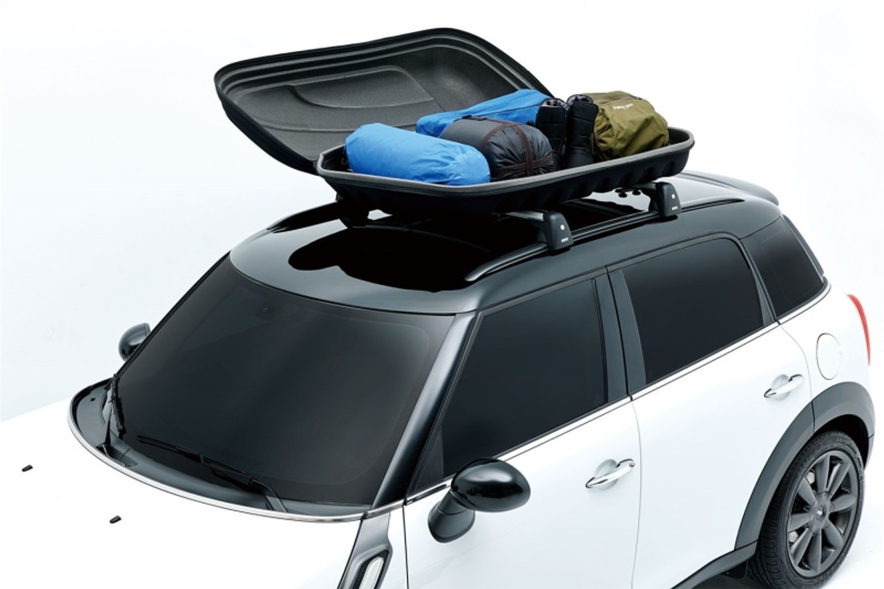 3D Maxpider Shell Roof Box With Rack Size L 47INX31INX10In (120X80X26Cm) Camouflage - 6064L-45