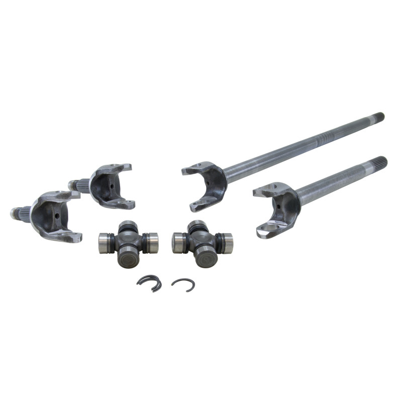 Yukon Gear 4340 Chrome-Moly Replacement Axle Kit For 07-13 Dana 30 Front / Non-Rubicon JK - YA W24164
