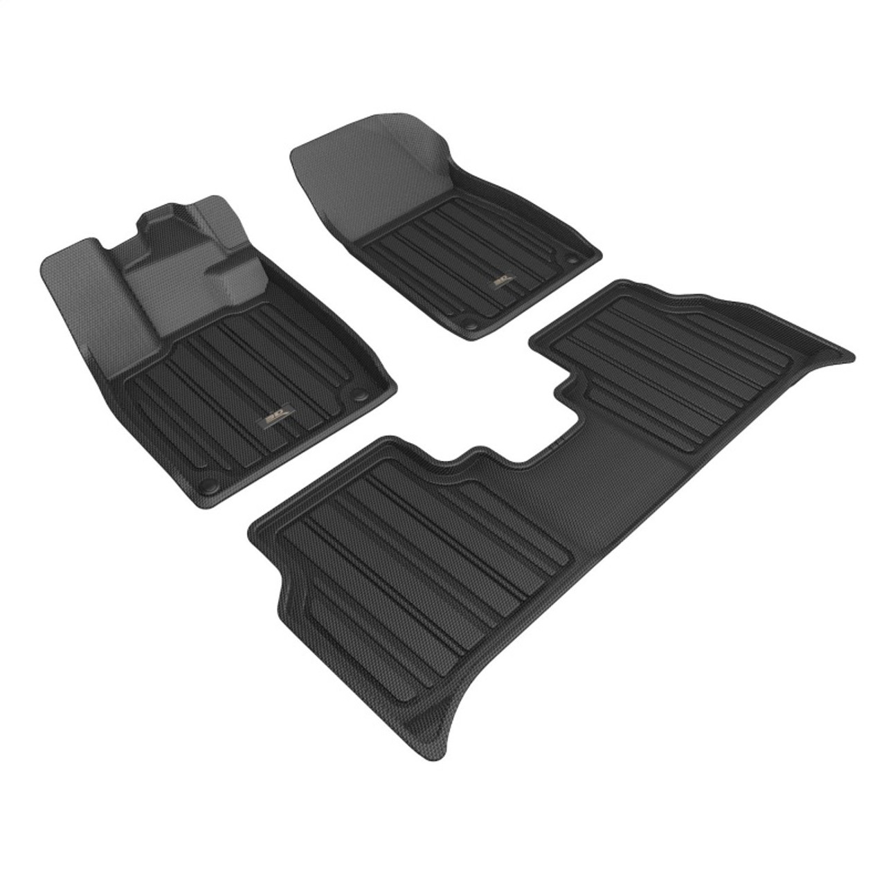3D Maxpider 22-23 Volkswagen Id.4 Elitect Floor Mat- Black R1 R2 - E1VW11901809