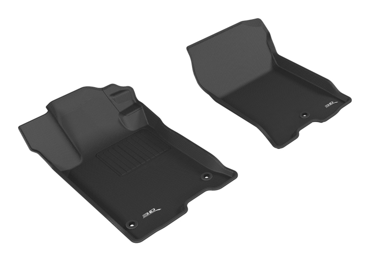 3D MAXpider 2015-2020 Acura TLX FWD Kagu 1st Row Floormat - Black - L1AC00911509
