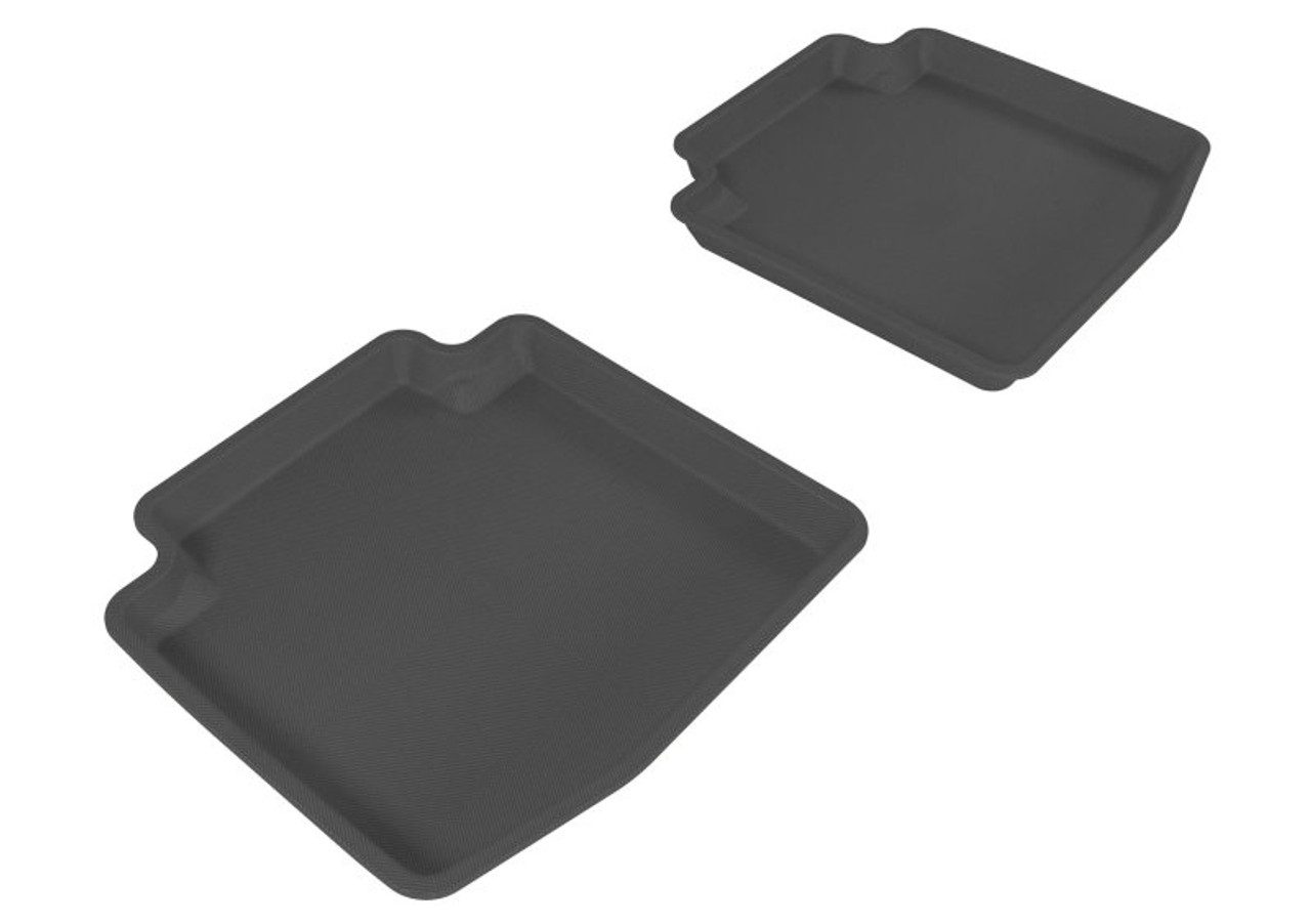 3D MAXpider 2005-2009 Buick Lacrosse Kagu 2nd Row Floormats - Black - L1BC00221509
