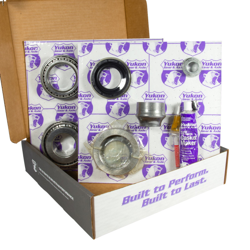 Yukon 9.75in Ford 4.11 Rear Ring & Pinion Install Kit Axle Bearings and Seal - YGK2102