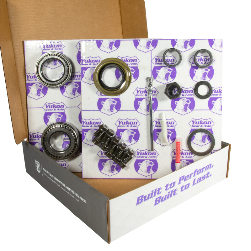 Yukon 8.25in CHY 4.11 Rear Ring & Pinion Install Kit Positraction 1.618in ID Axle Bearings - YGK2196