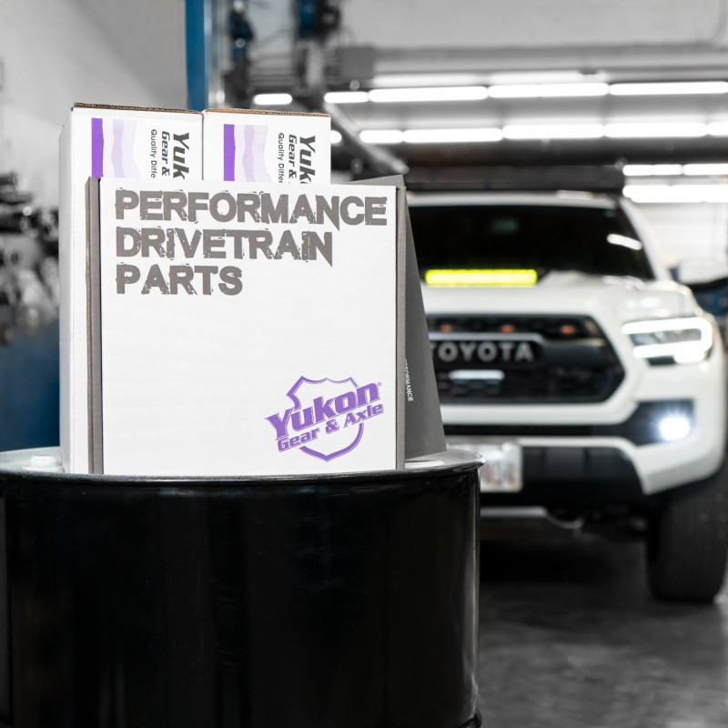 Yukon Gear Ring & Pinion Gear Kit Package Front & Rear with Install Kits - Toyota 8in/8IFS - YGKT004-529