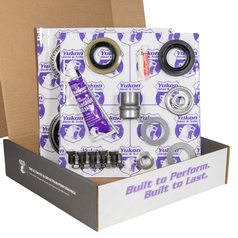 Yukon Gear Ring & Pinion Gear Kit Package Front & Rear with Install Kits - Toyota 8in/8inIFS - YGKT006-456-3