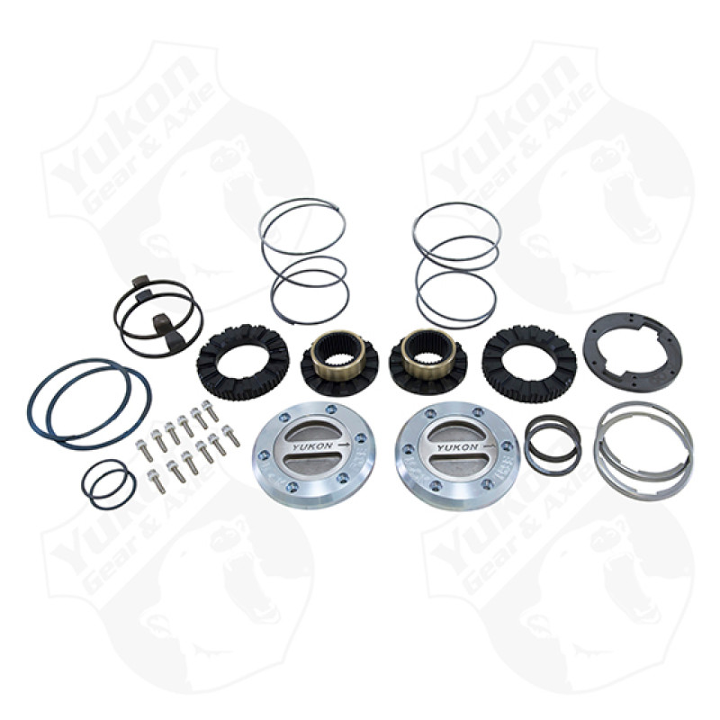 Yukon Hardcore Locking Hub Set for 94-99 Dodge Dana 60 w/Spin Free Kit - YHC70008