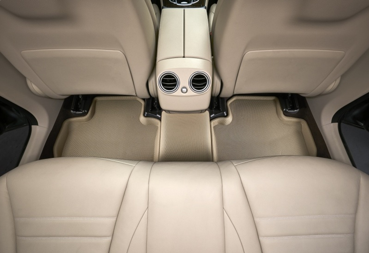 3D MAXpider 2007-2013 BMW 3 Series E92 Kagu 2nd Row Floormats - Tan - L1BM02521502