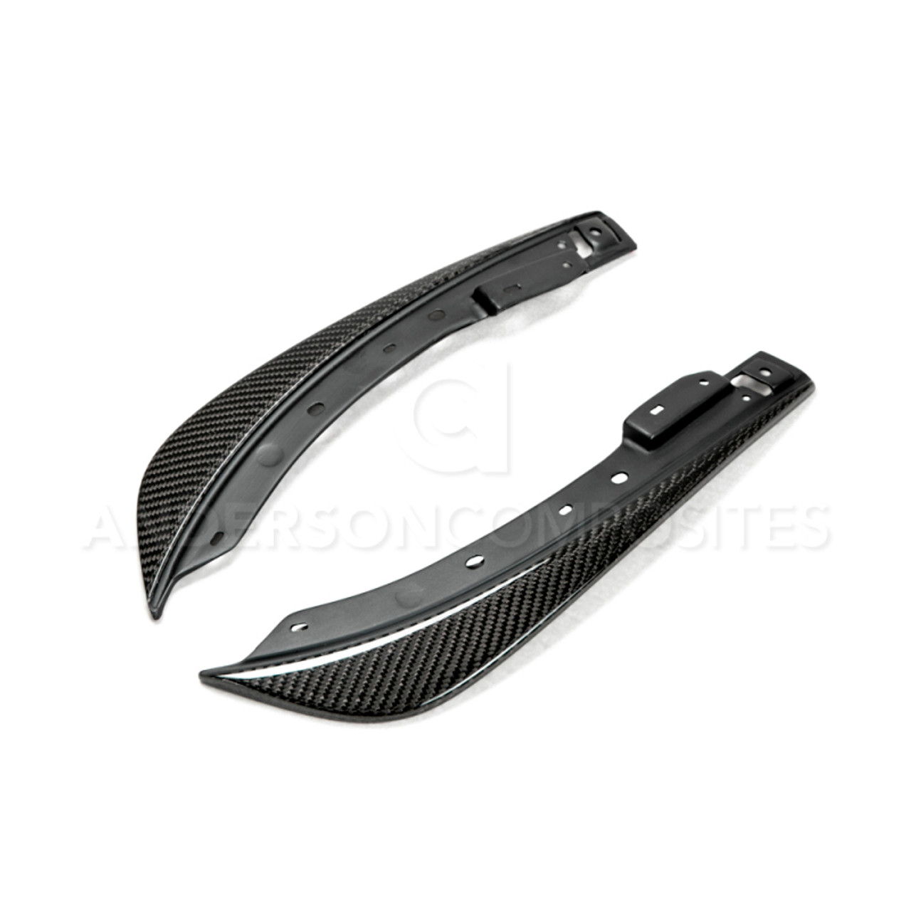 Anderson Composites 09-14 Dodge Challenger Front Bumper Canards