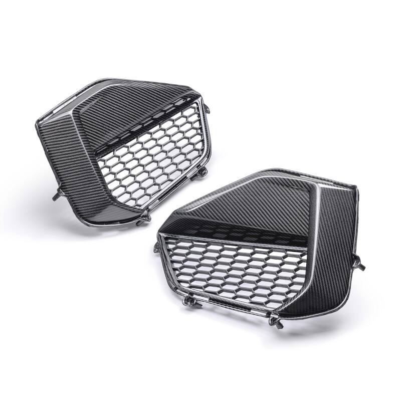 Anderson Composites 2024 Ford Mustang GT Carbon Fiber Front Bumper Inserts