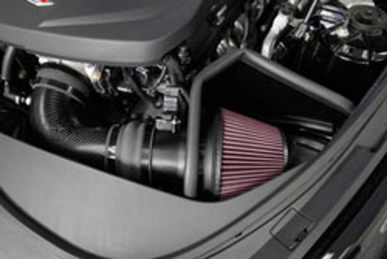 K&N Carbon Fiber Cold Air Intake 2016+ Cadillac CTS-V