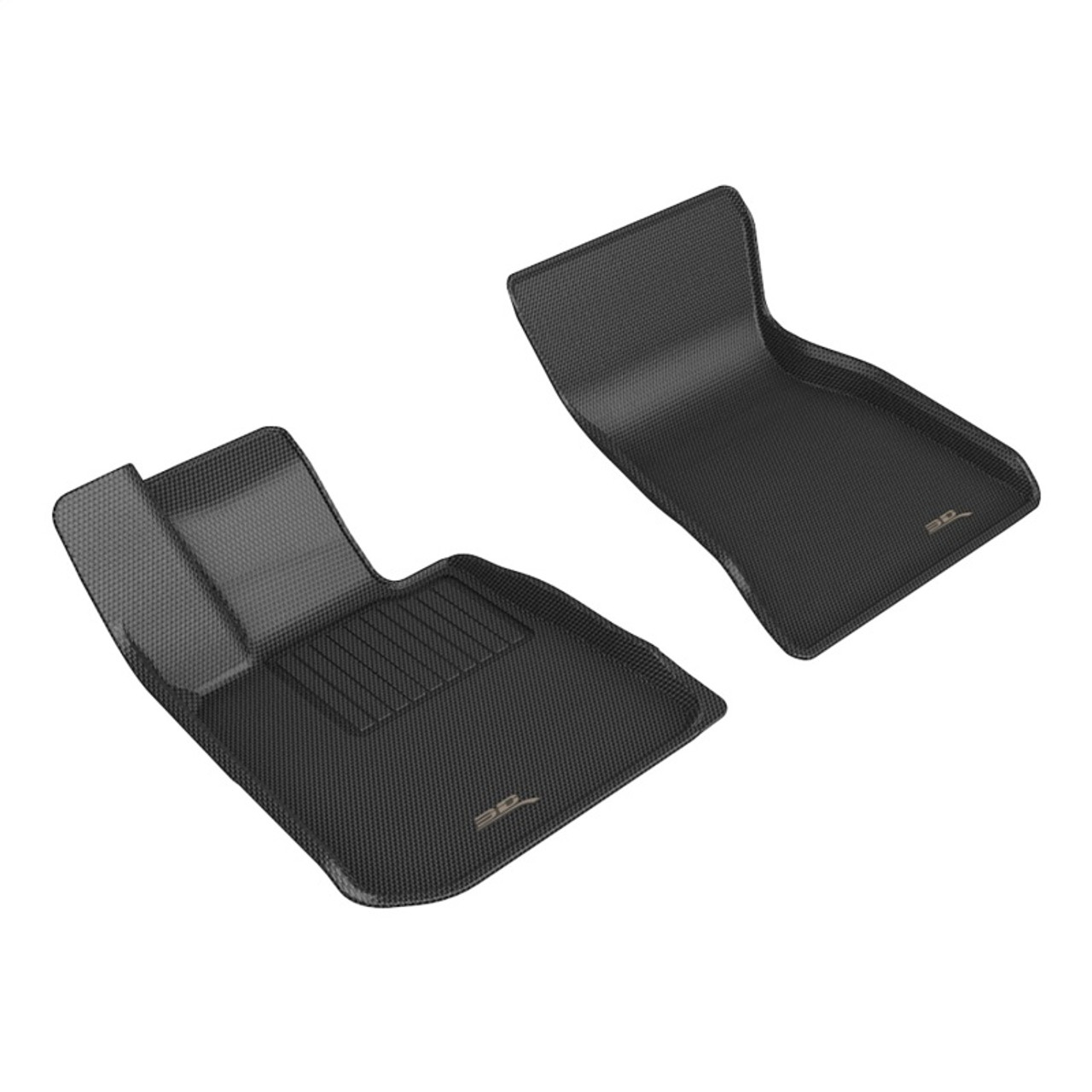 3D MAXpider 22-24 BMW i4 (G26) R1 Floor Mat - Kagu Black - L1BM12911509