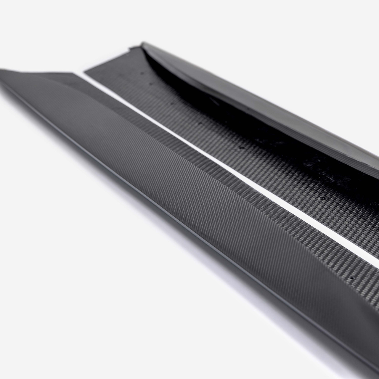 Anderson Composites 23-24 Chevrolet Corvette C8 Z06 Carbon Fiber Type-AZ Rocker Panel Splitter Anderson Composites 23-24 Chevrolet Corvette C8 Z06 Carbon Fiber Type-AZ Rocker Panel Splitter