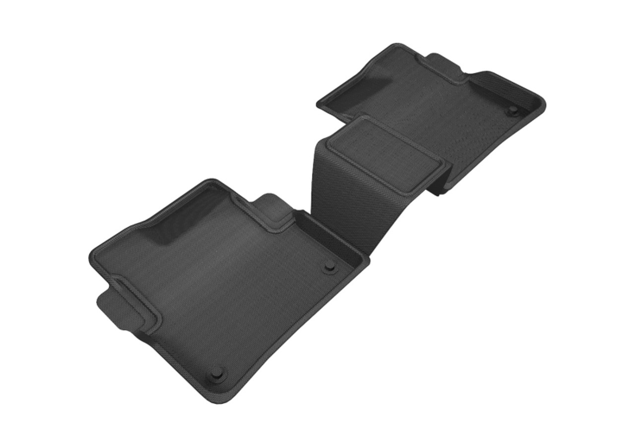3D MAXpider 2016-2020 Cadillac CT6 Kagu 2nd Row Floormats - Black - L1CD01721509