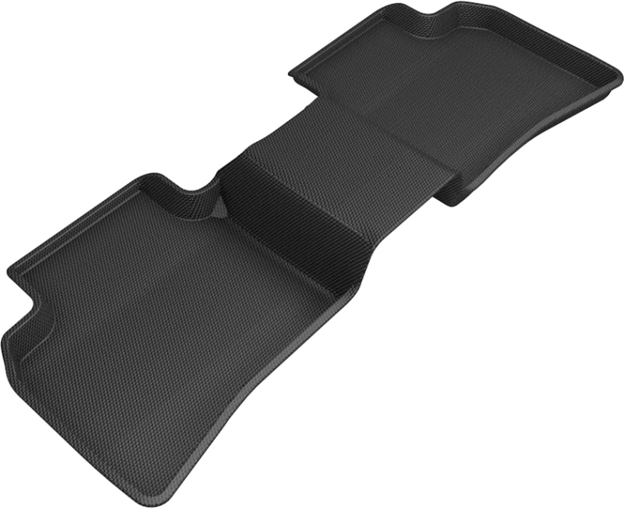 3D MAXpider 2019-2020 Cadillac Xt4 Kagu 2nd Row Floormats - Black - L1CD02021509
