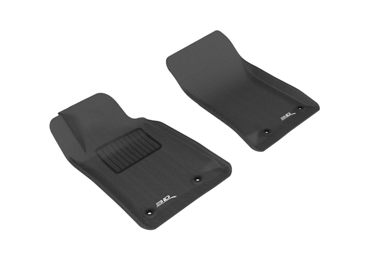 3D MAXpider 2010-2015 Chevrolet Camaro Kagu 1st Row Floormat - Black - L1CH01711509