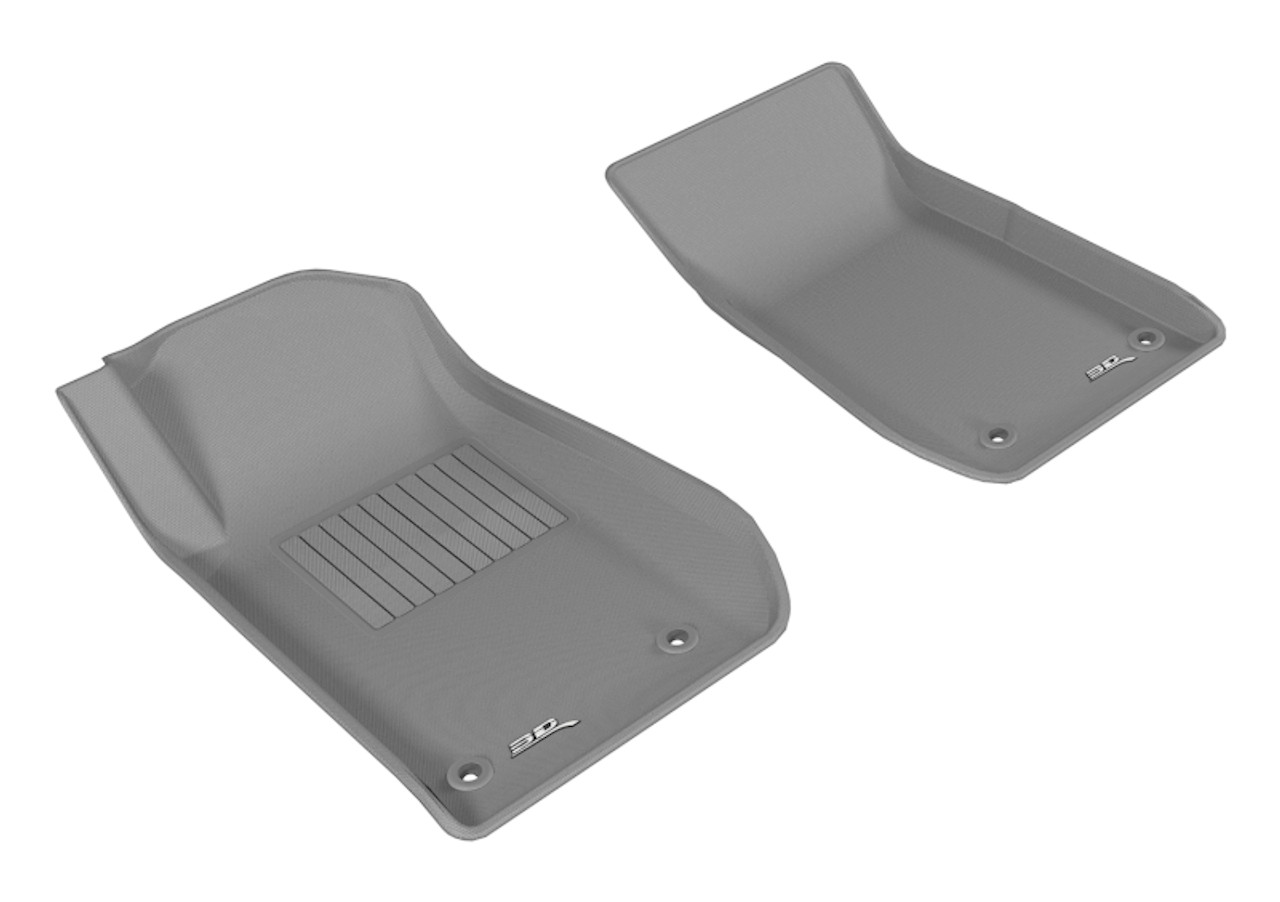 3D MAXpider 2014-2017 Chevrolet SS Kagu 1st Row Floormat - Gray - L1CH06411501
