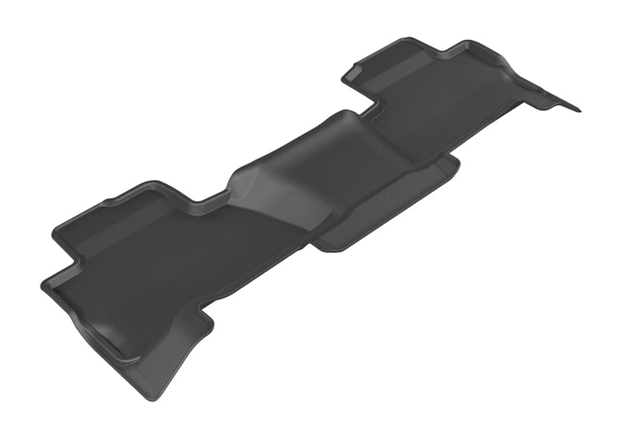 3D MAXpider 2015-2020 Chevrolet/GMC Tahoe/Yukon Kagu 2nd Row Floormats - Black - L1CH06821509