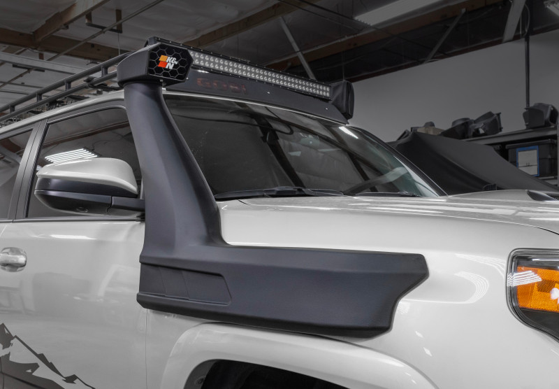 K&N 10-22 Toyota 4Runner V6-4.0L Elevated Intake Kit (Snorkel) - 63-8001 Photo - Mounted
