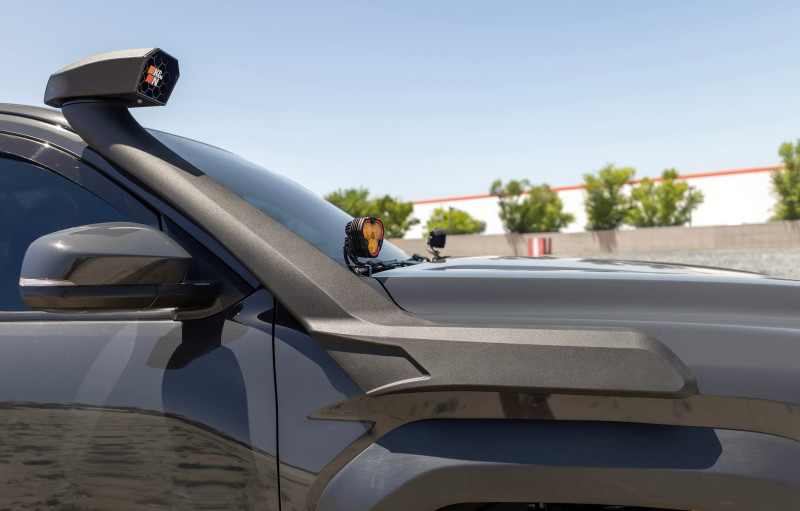 K&N 2024 Toyota Tacoma L4-2.4 Turbo Elevated Intake Kit (Snorkel) - 63-8003 Photo - Mounted