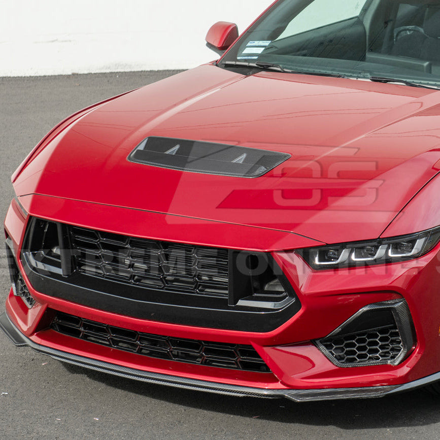 EOS Carbon Fiber Hood Vent Version 2 - 2024+ Ford Mustang S650