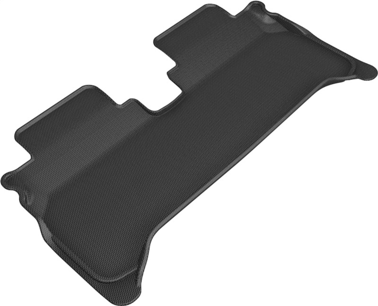 3D MAXpider 2022 Chevrolet Bolt EUV Kagu 2nd Row Floormat - Black - L1CH09721509