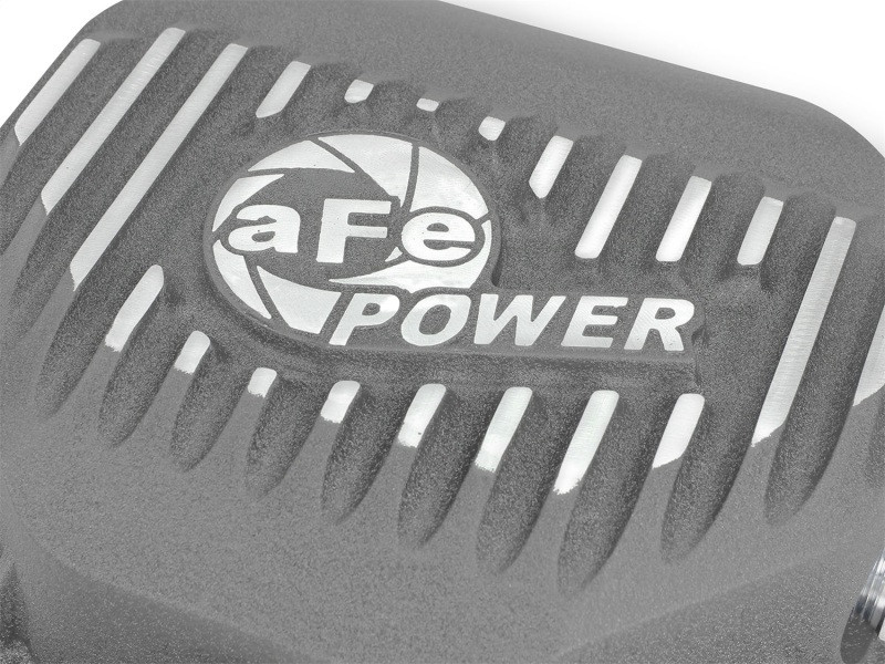 AFE Rear Differential Cover (Raw; Pro Series); Dodge/RAM 94-14 Corporate 9.25 (12-Bolt) - 46-70270