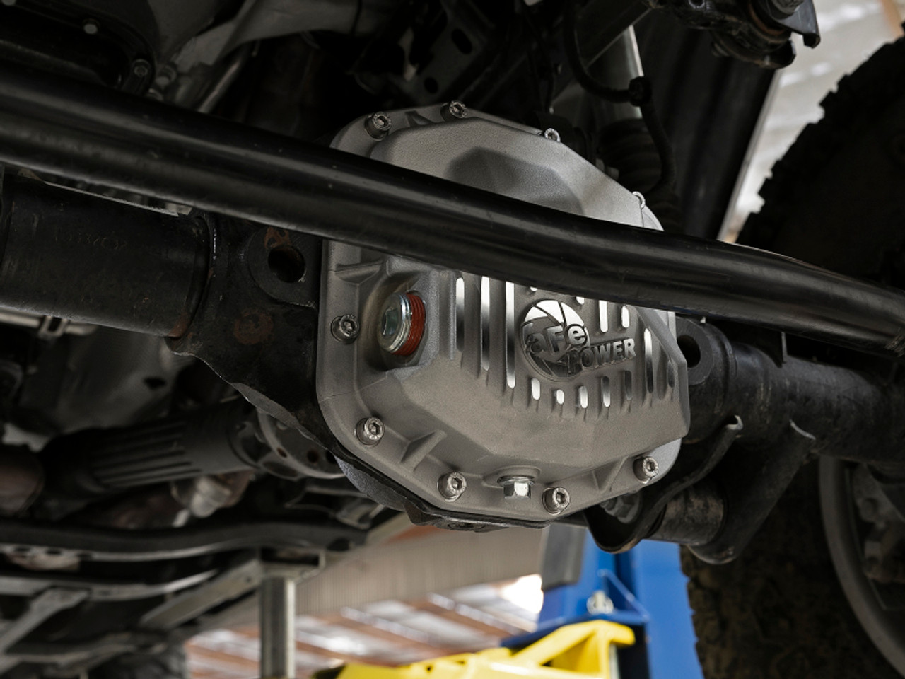 aFe Power Pro Series Front Differential Cover Raw(Dana M210) 18-19 Jeep Wrangler JL 2.0L (t) - 46-71030A