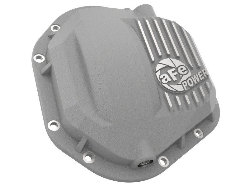 aFe Street Series Dana 60 Front Differential Cover Raw w/ Machined Fins 17-20 Ford Trucks (Dana 60) - 46-71100A