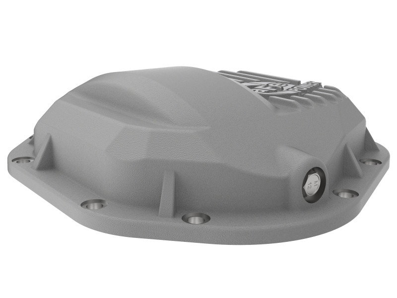 aFe Street Series Dana 60 Front Differential Cover Raw w/ Machined Fins 17-20 Ford Trucks (Dana 60) - 46-71100A