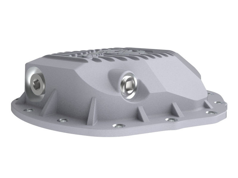 aFe Street Series Rear Differential Cover Raw w/ Machined Fins 20-21 GM Trucks V8-6.6L - 46-71260A
