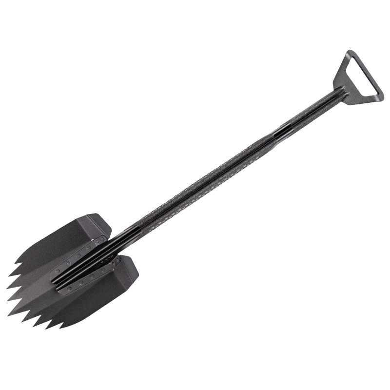 Go Rhino Xventure Gear Sharktooth Stackable Shovel - Textured Black - XG-RS50020T Photo - Primary