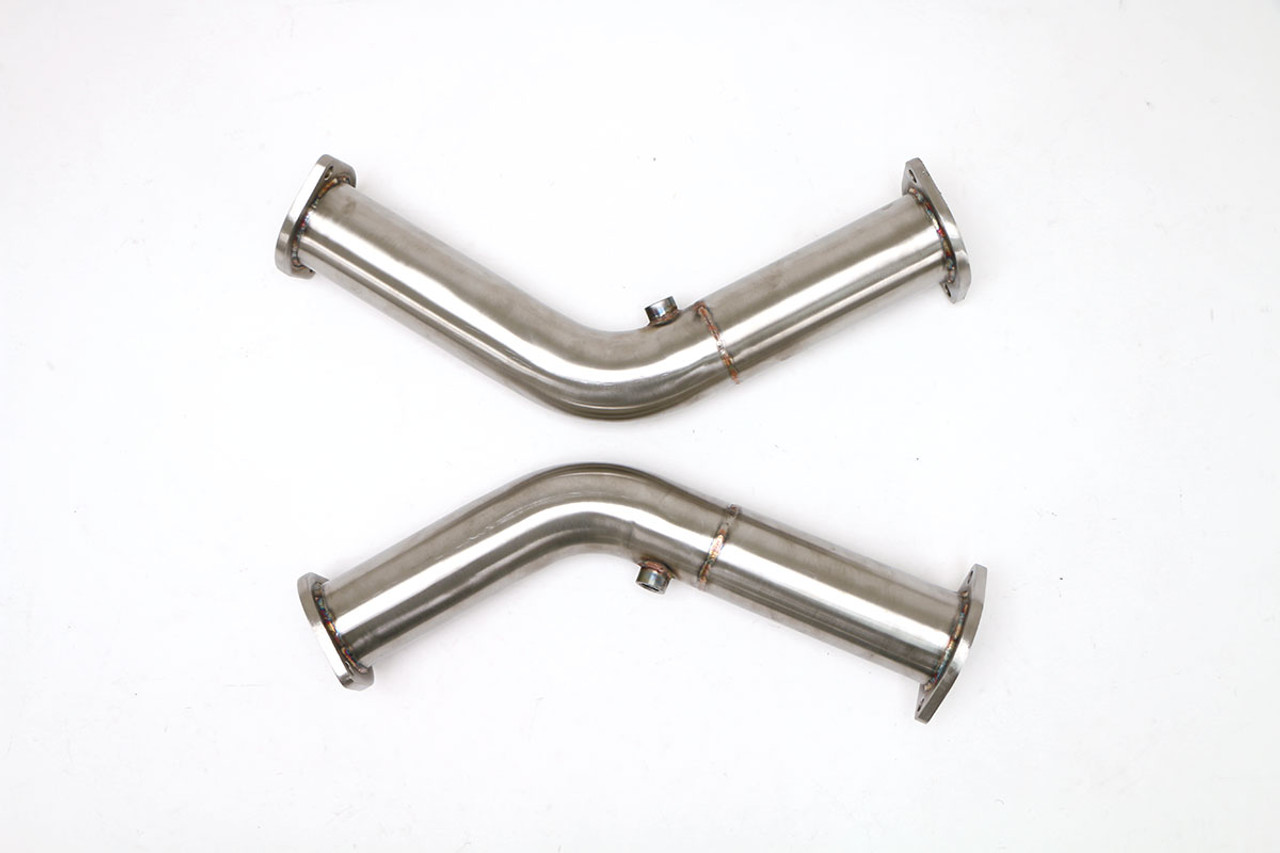 B&B Cadillac CTS-V Front Pipes without Cats (for BBE Headers Only) - 16+ CTS-V