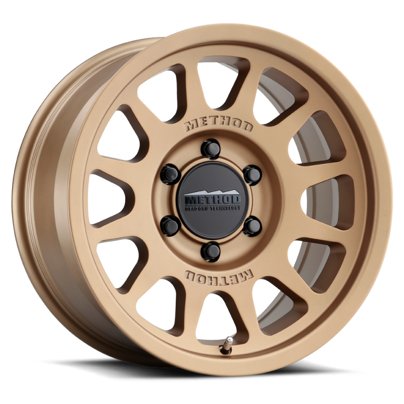 Method MR703 Bead Grip HD 18x9 +40mm Offset 6x5.5 95.25mm CB Method Bronze Wheel - MR70389093940H Photo - Primary