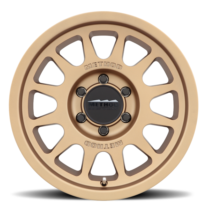 Method MR703 Bead Grip HD 18x9 +40mm Offset 6x5.5 95.25mm CB Method Bronze Wheel - MR70389093940H Photo - Primary