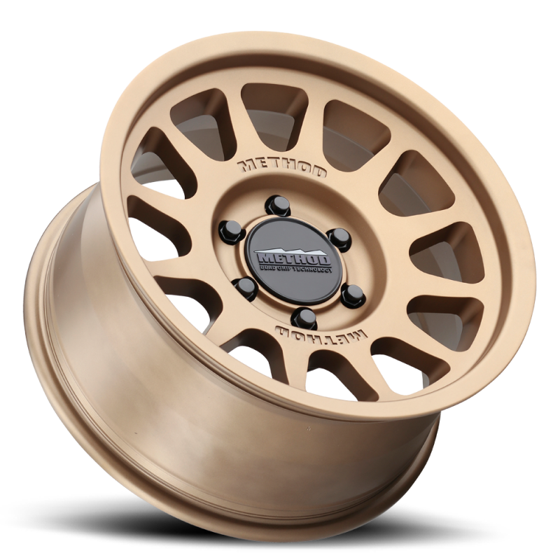 Method MR703 Bead Grip HD 18x9 +40mm Offset 6x5.5 95.25mm CB Method Bronze Wheel - MR70389093940H Photo - Primary