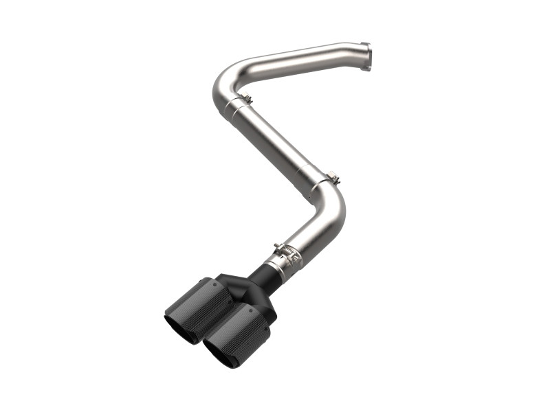 aFe Takeda 21-25 Hyundai Elantra 1.6L (t) 3in. SS Axle-Back Exhaust System w/Carbon Tips - 49-37045-C Photo - Primary